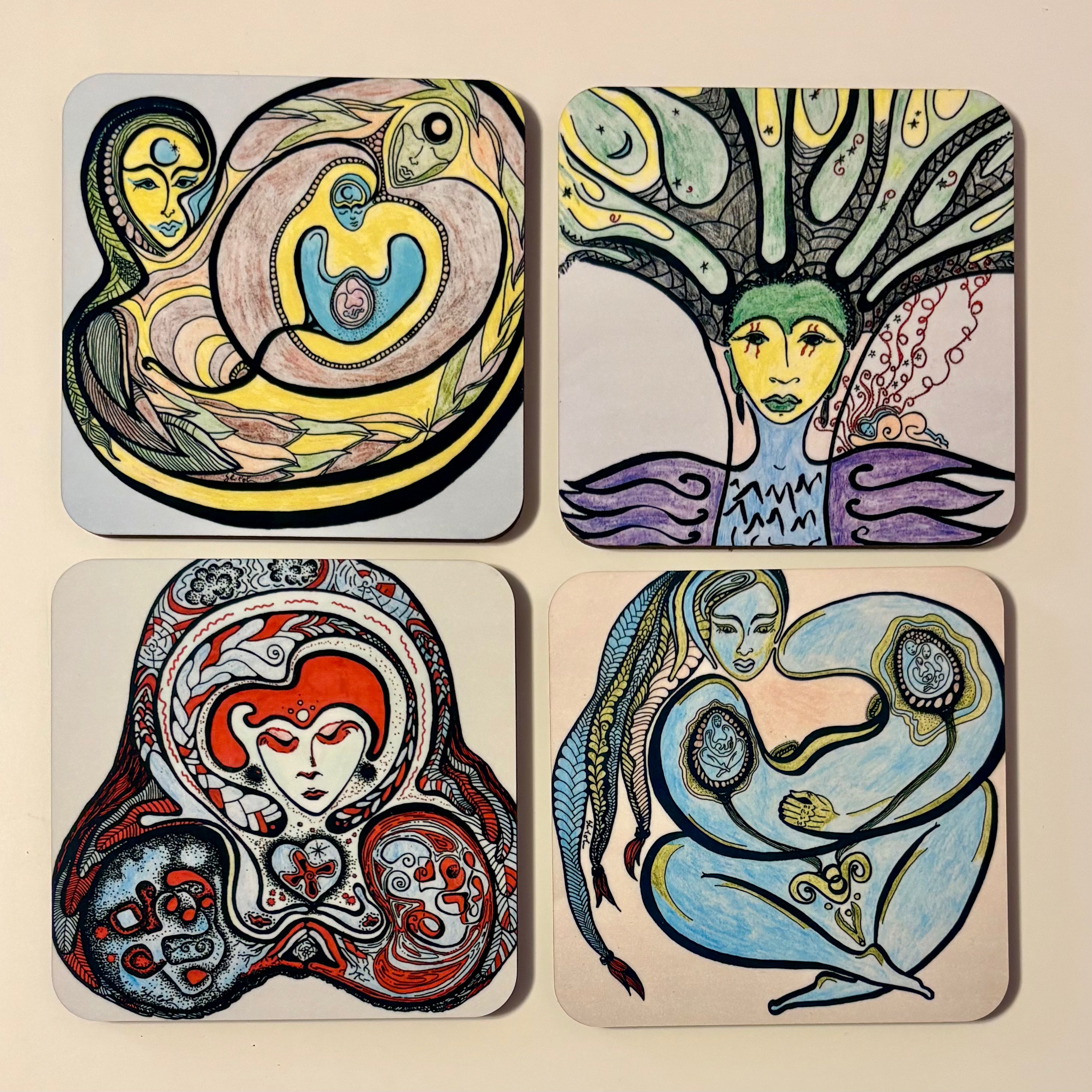 Goddess Series Coasters