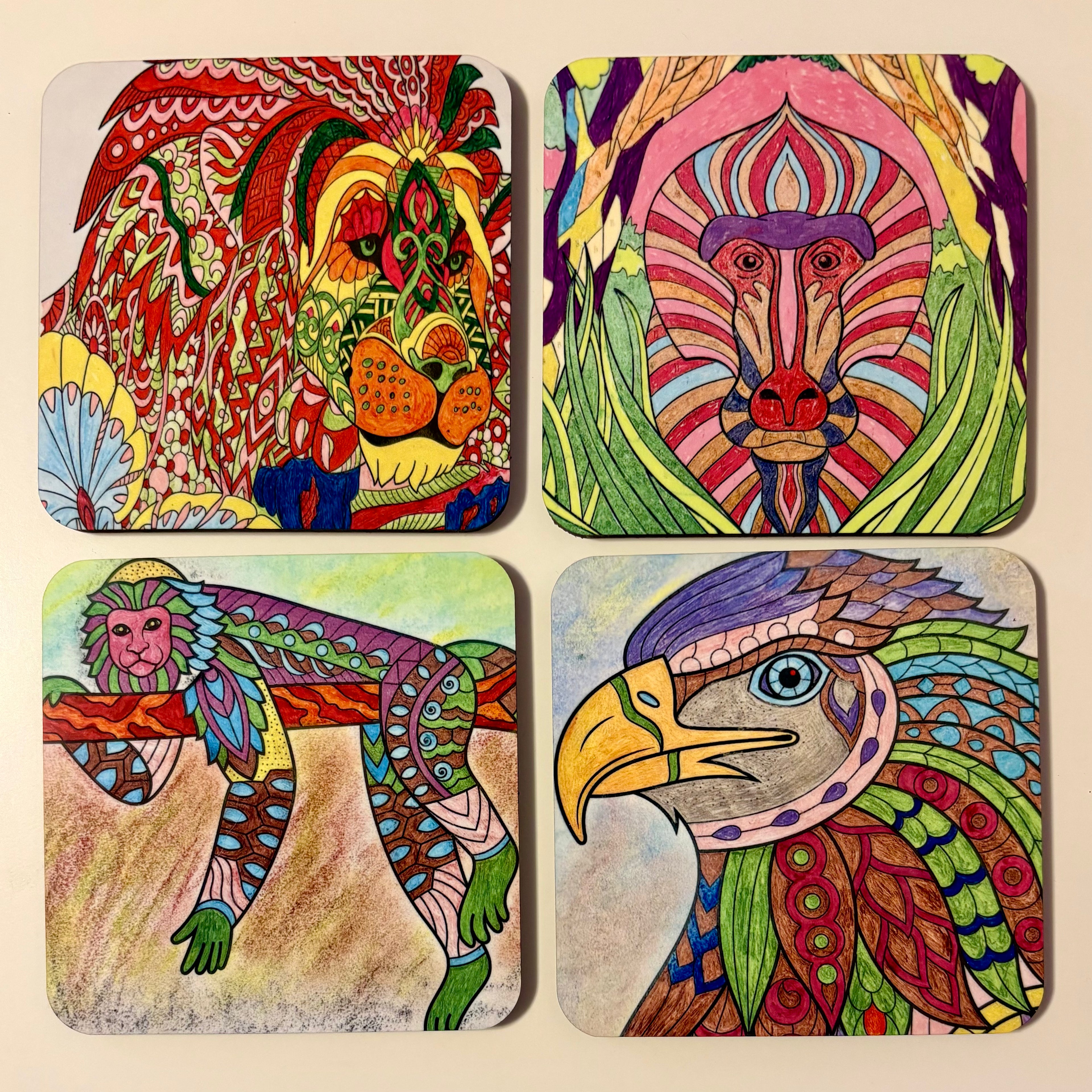 Wild Series Coasters