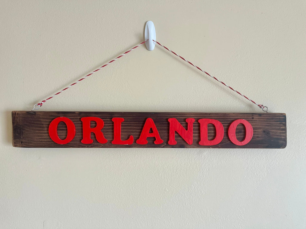 Personalized Handcrafted Wooden Name Sign