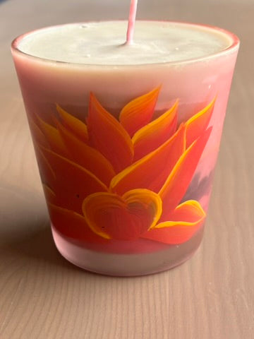 Custom Handcrafted Candle - Choose Your Color & Scent