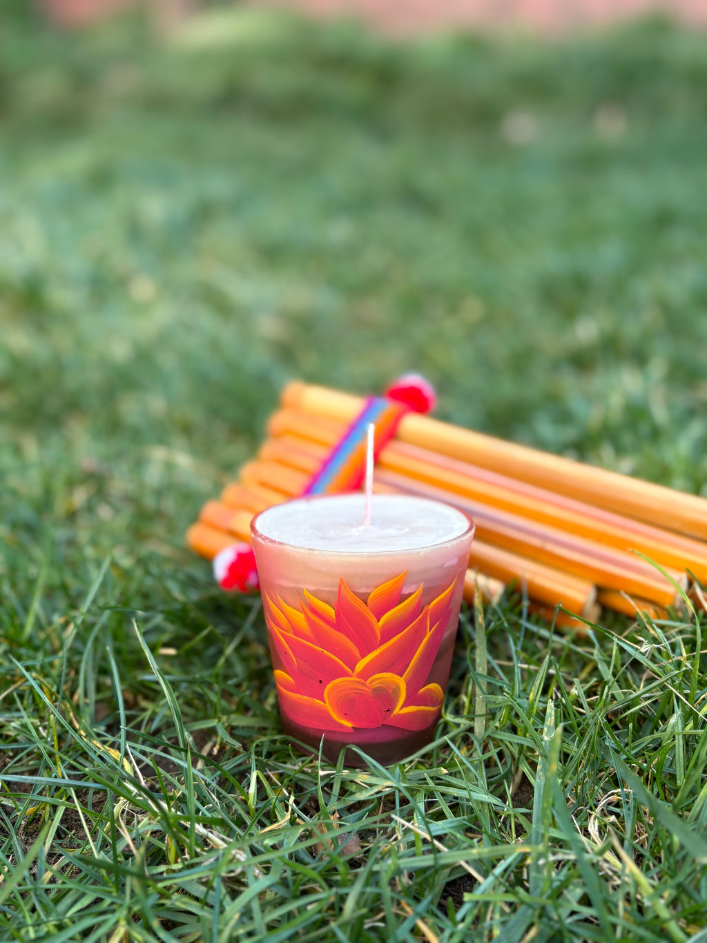 Custom Handcrafted Candle - Choose Your Color & Scent