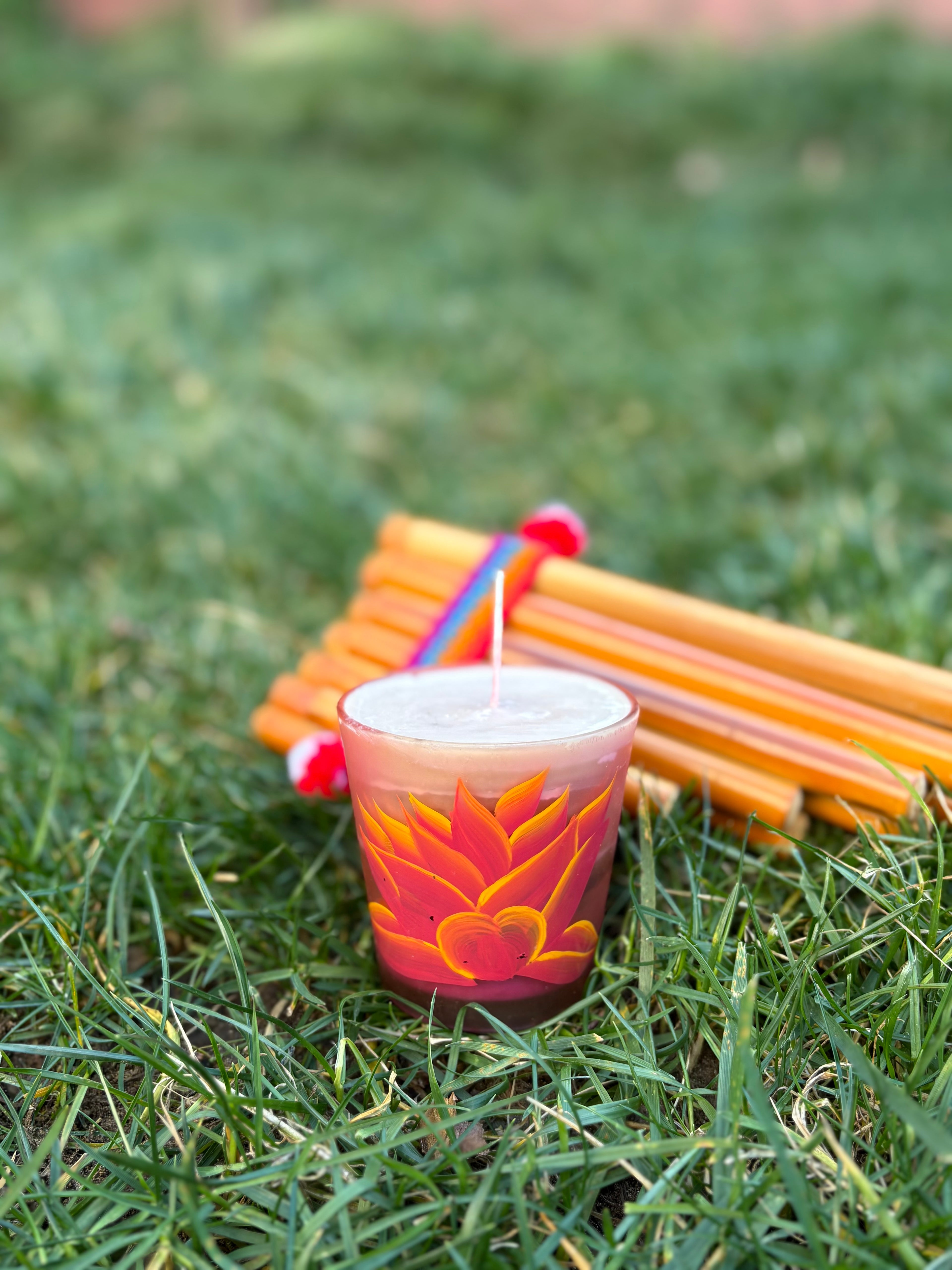 Custom Handcrafted Candle - Choose Your Color & Scent