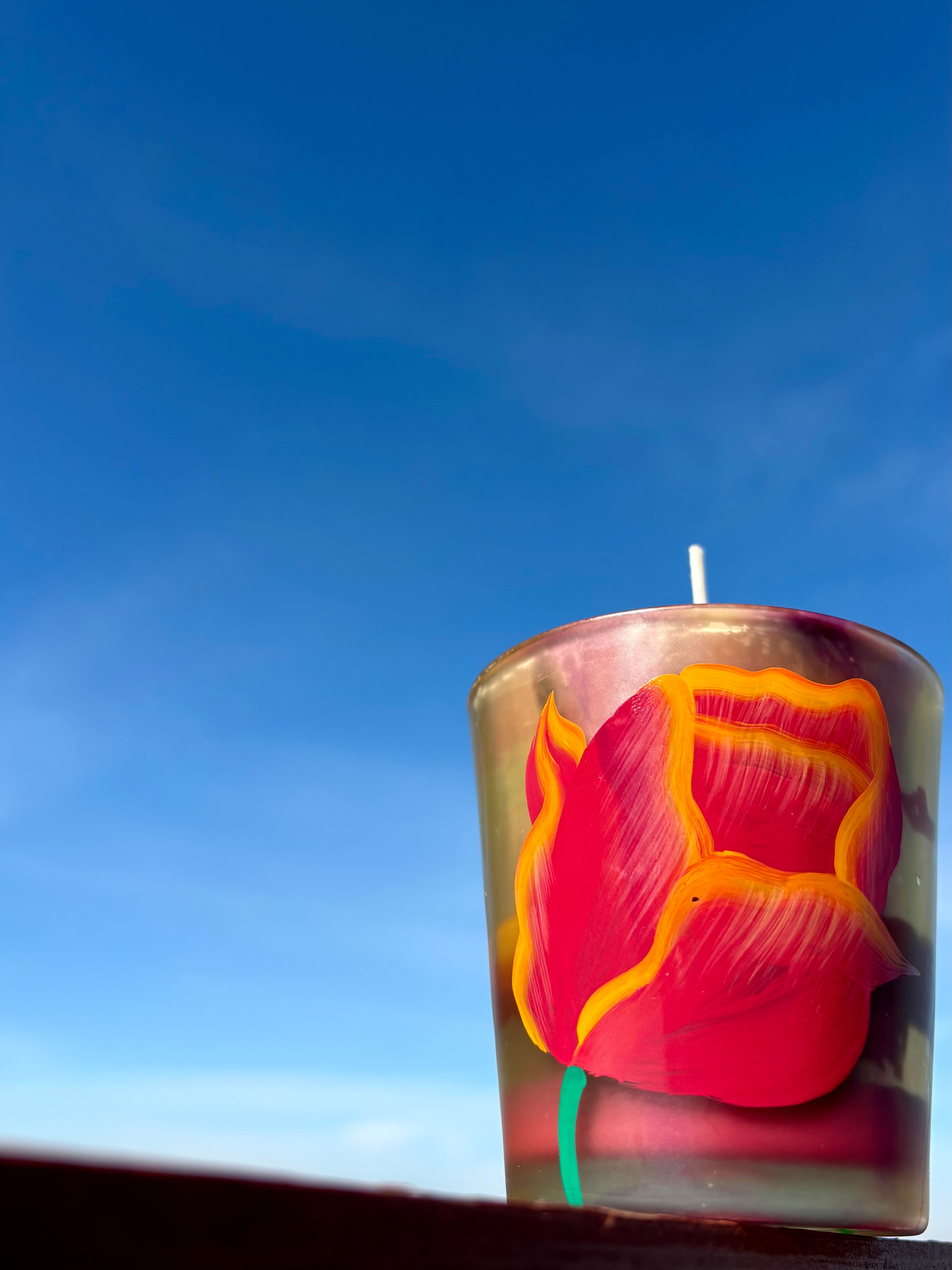 Custom Handcrafted Candle - Choose Your Color & Scent