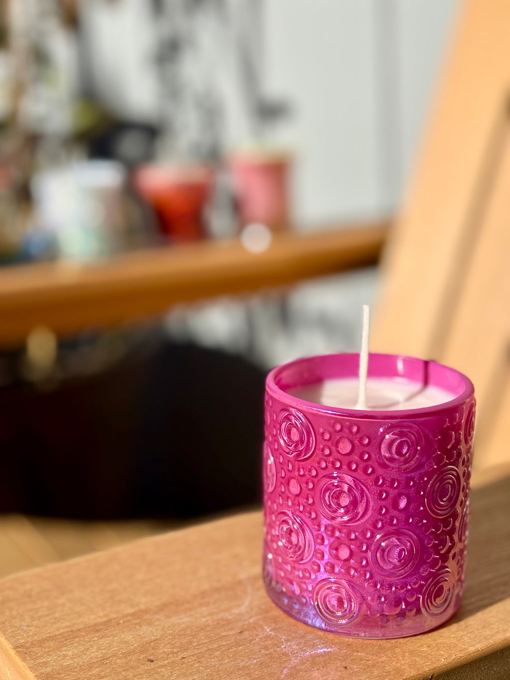 Custom Handcrafted Candle - Choose Your Color & Scent