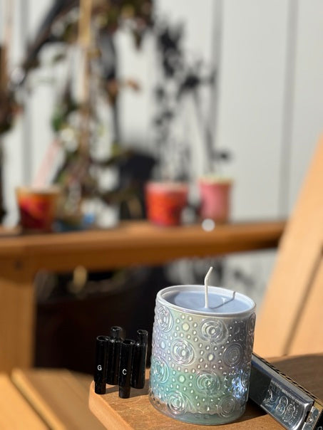 Handcrafted Three-Layer Candle - Triple Color & Scent Experience