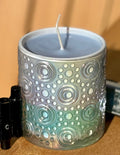 Handcrafted Three-Layer Candle - Triple Color & Scent Experience